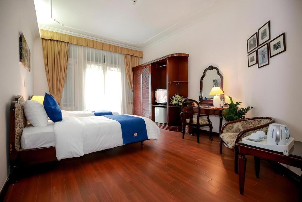 Hoa Binh Hotel Hanói Exterior foto