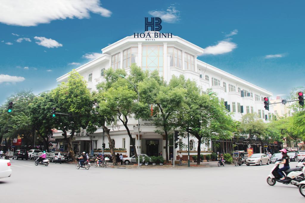 Hoa Binh Hotel Hanói Exterior foto